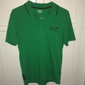 XL Emporio Armani stretch fit jersey shirt.